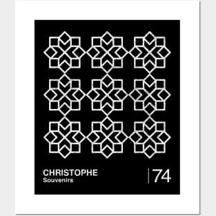 Christophe / Minimalist Graphic Artwork Fan Design Posters and Art